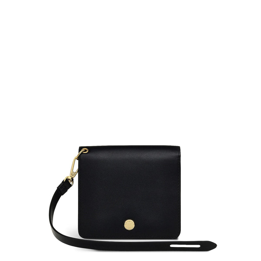 Argyll Street Leather Small Bifold Wallet in Black - 110361