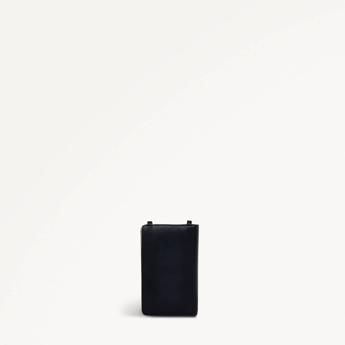 Argyll Street Leather Large Phone Crossbody in Black - 110362