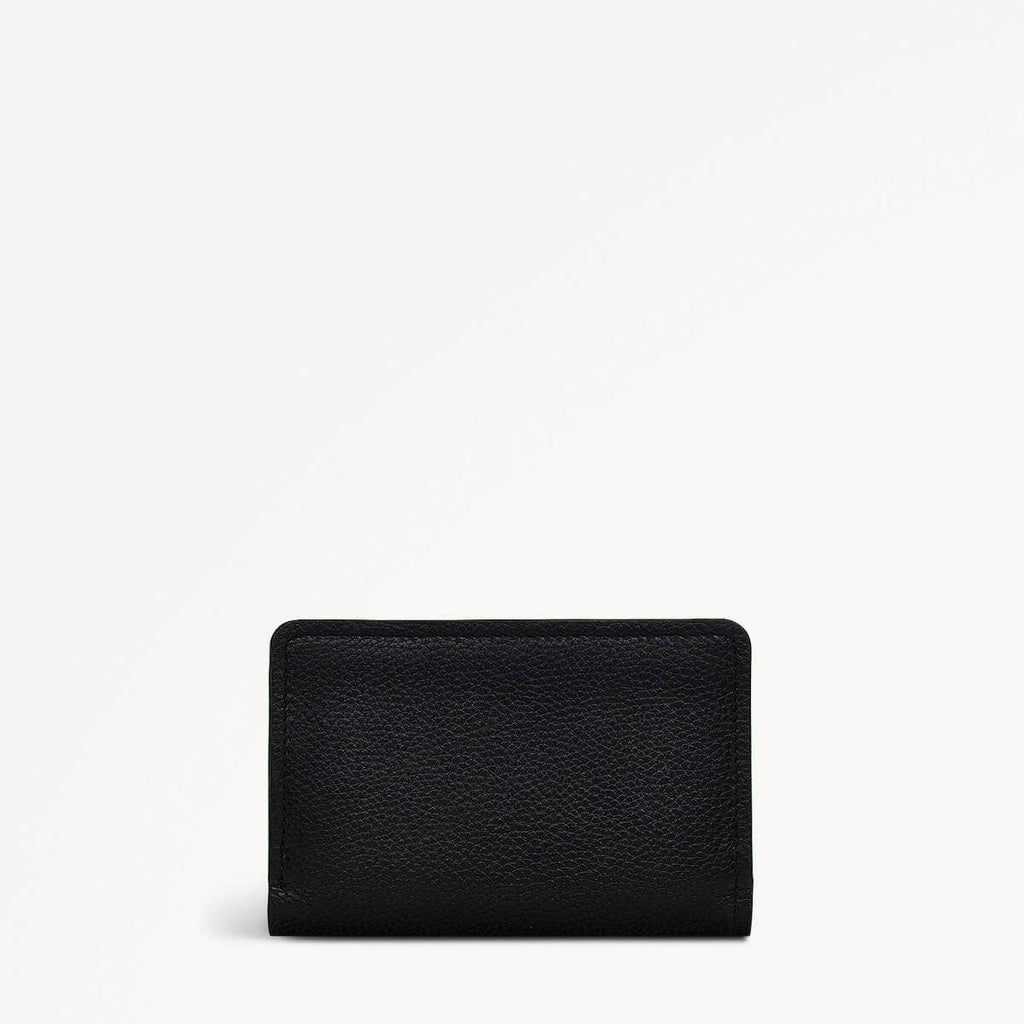 Bella Radley Leather Medium Bifold Wallet in Black - 110371