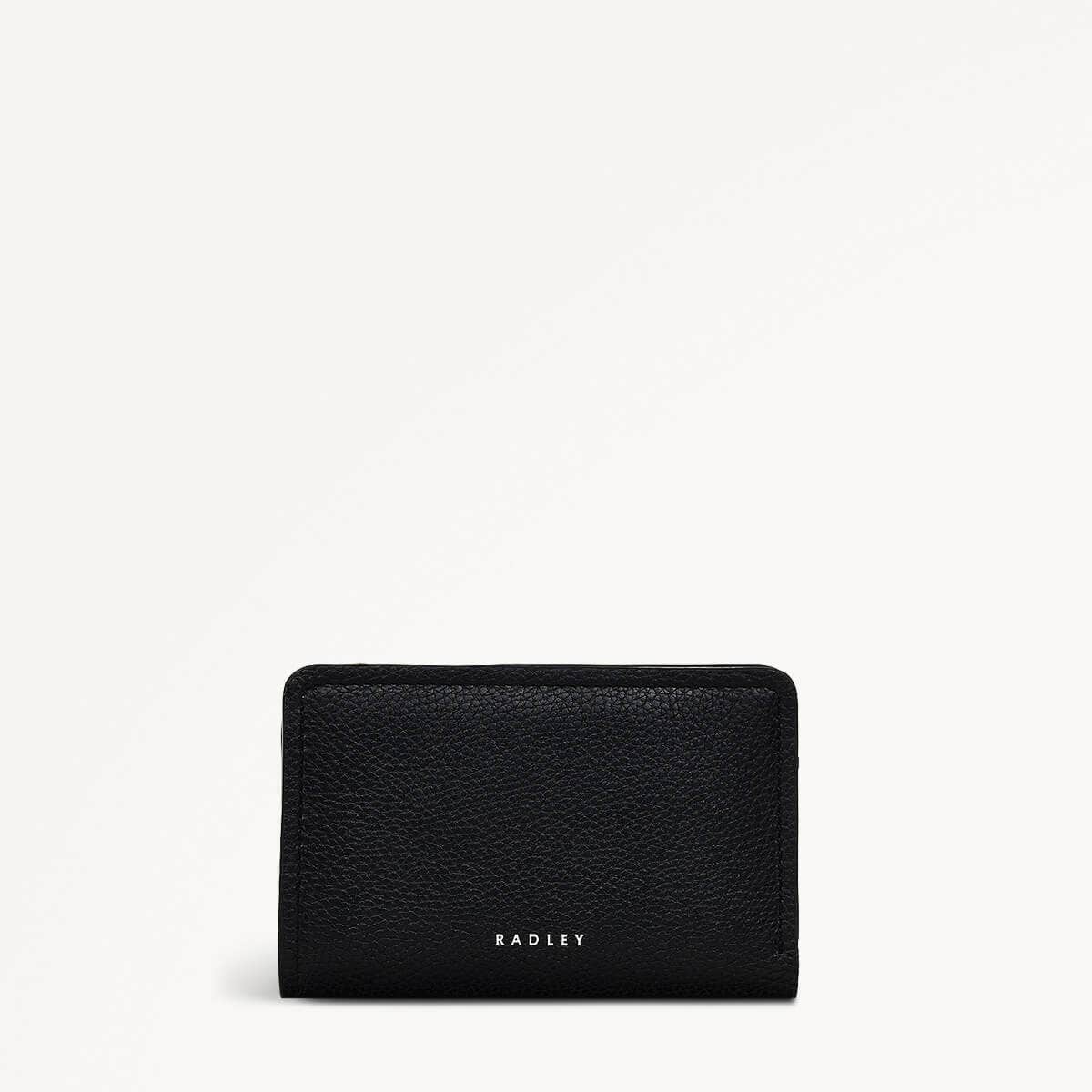 Bella Radley Leather Medium Bifold Wallet in Black - 110371