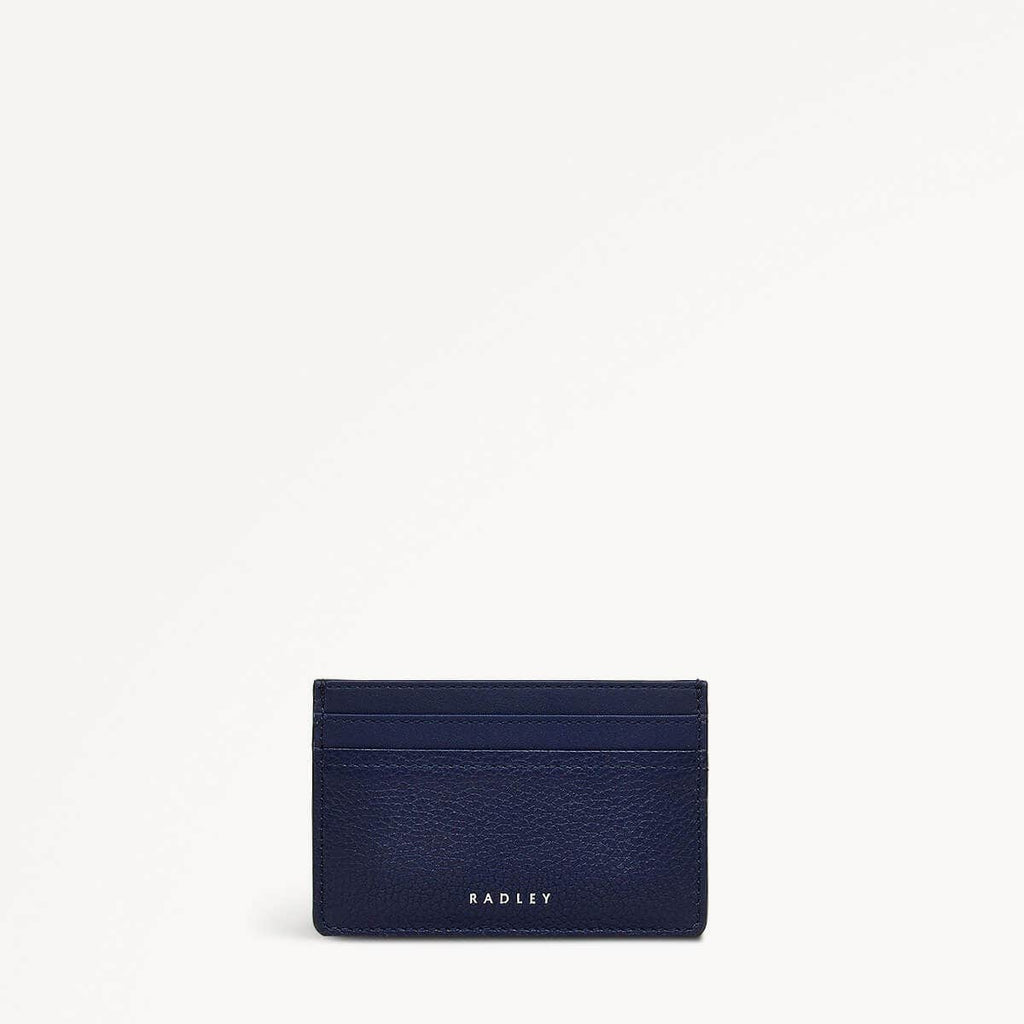 Bella Radley Leather Small Card Holder in Evenfall - 110375