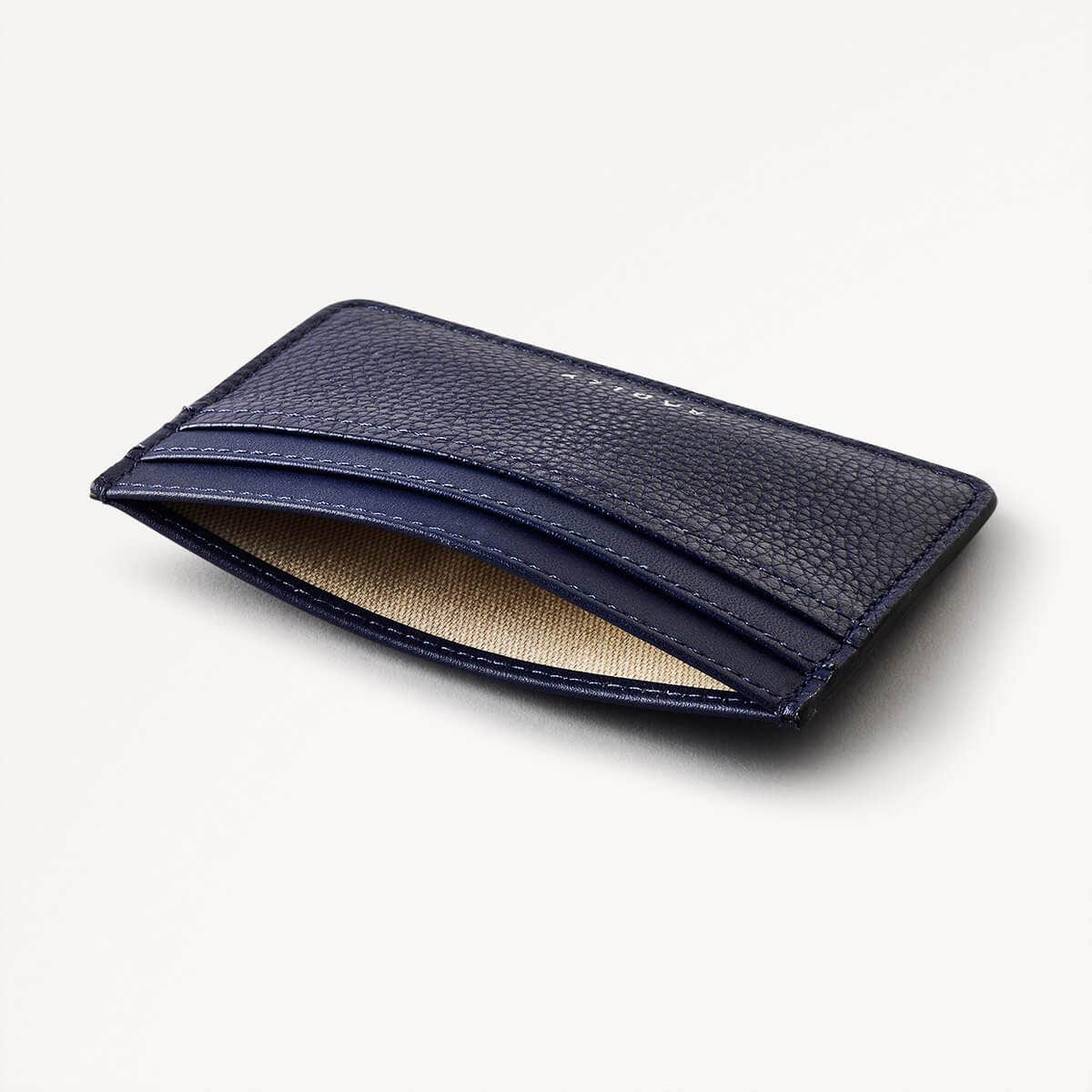 Bella Radley Leather Small Card Holder in Evenfall - 110375