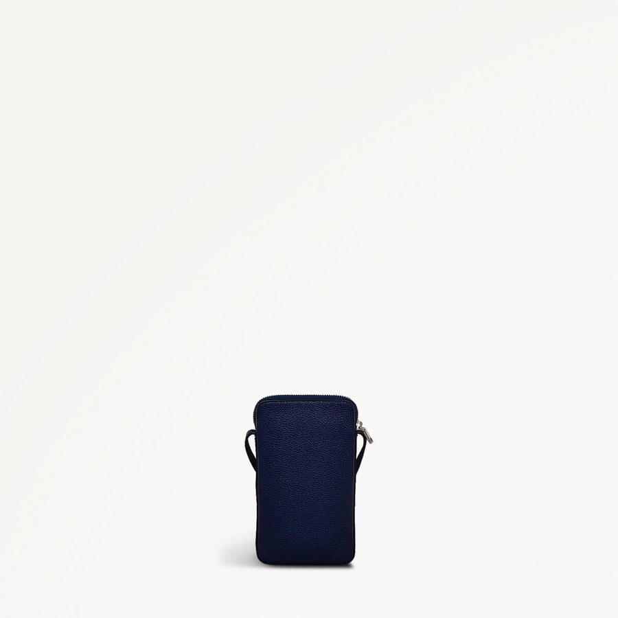 Bella Radley Leather Medium Phone Crossbody in Evenfall - 110378