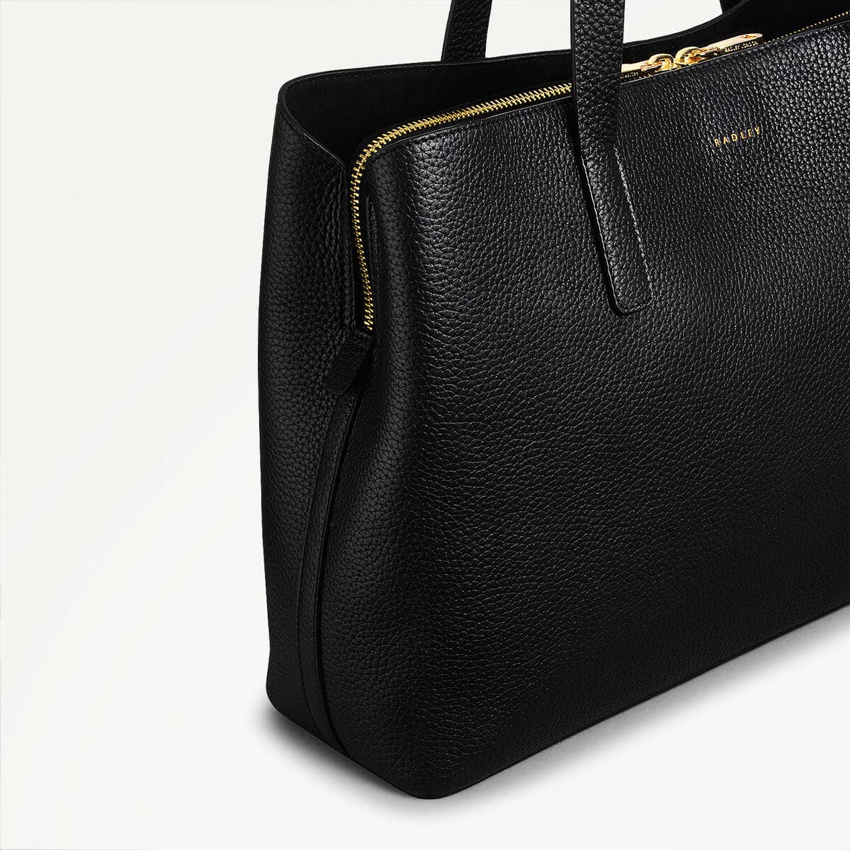 Dukes Place Large Ziptop Shoulder Black - 110421