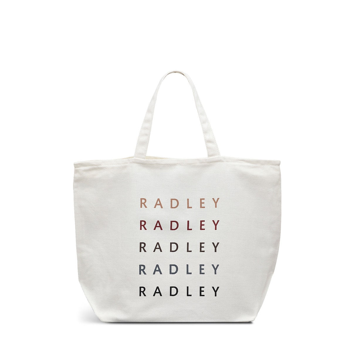 Radley On Repeat Fabric Small Ziptop Tote in Natural - 110439