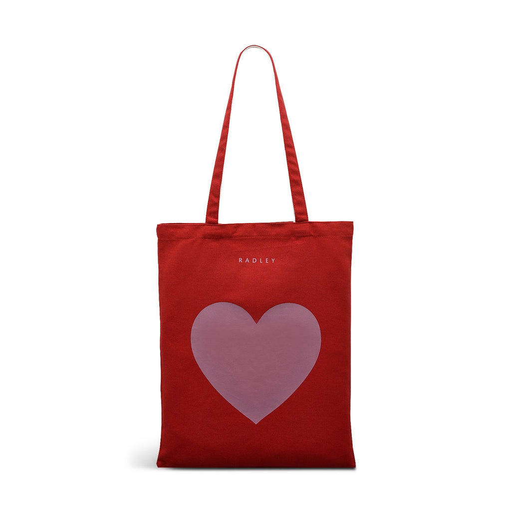My Love Fabric Medium Tote in Poinsettia - 110455