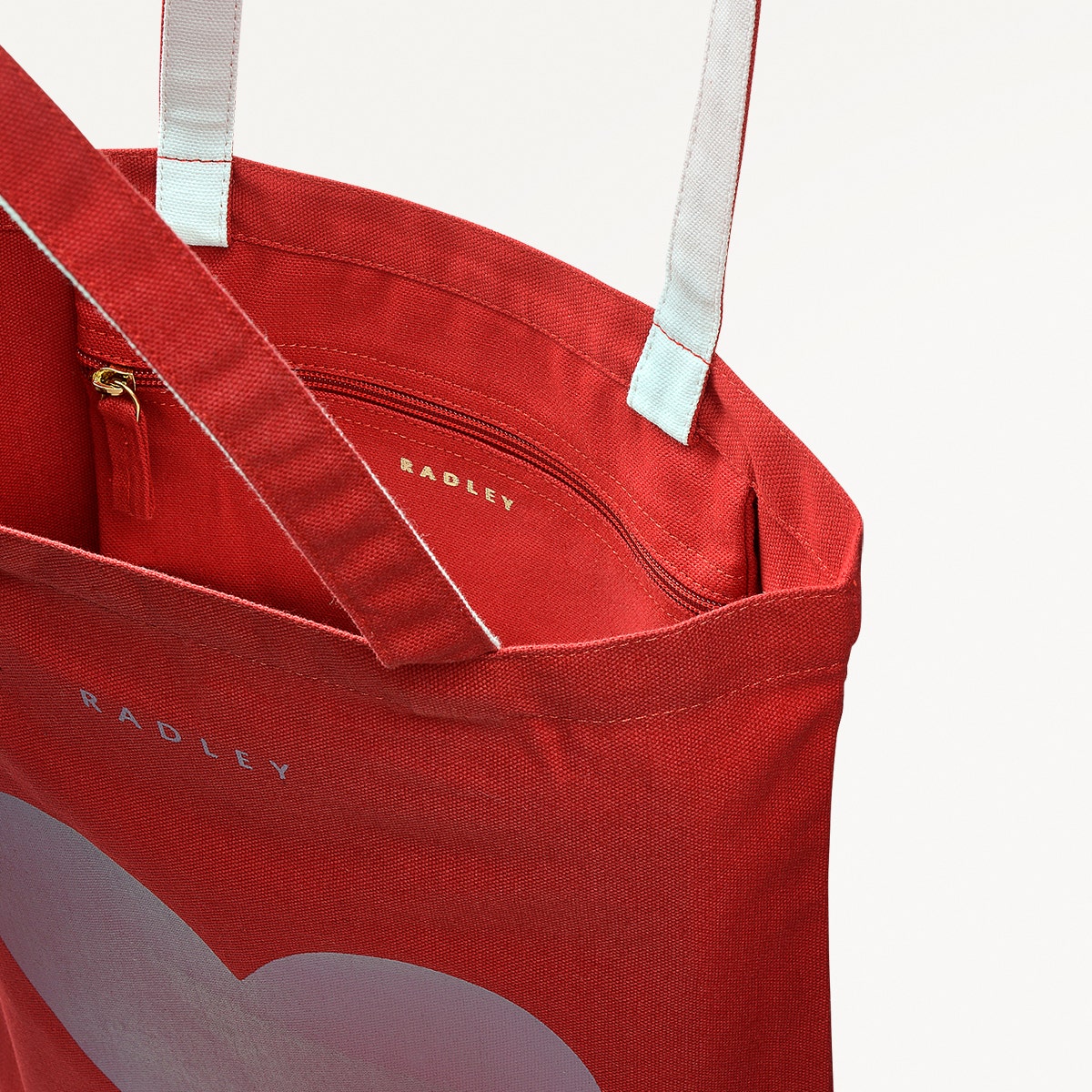 My Love Fabric Medium Tote in Poinsettia - 110455