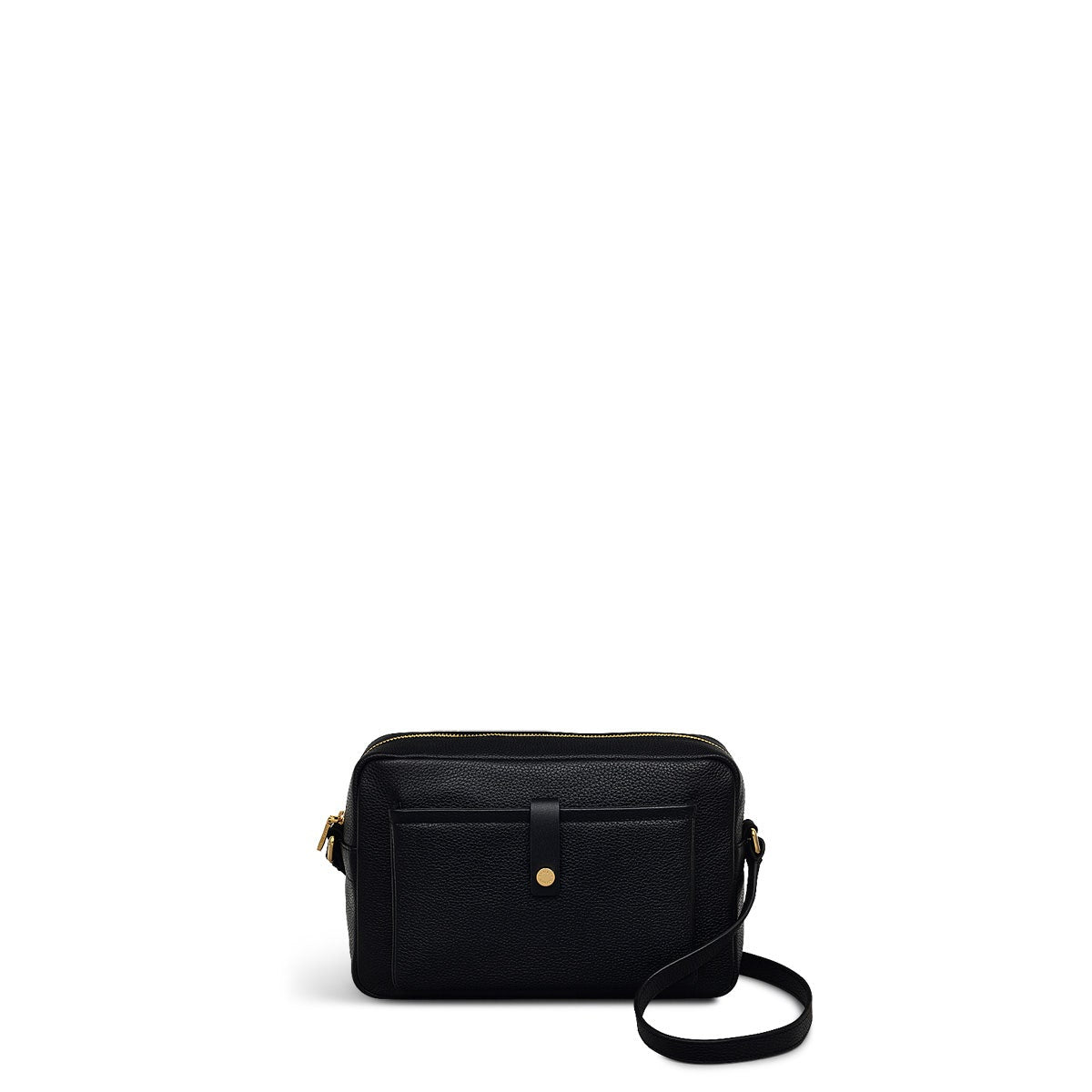 Sandler Way Leather Mini Zip Around Crossbody Bag in Black - 110491