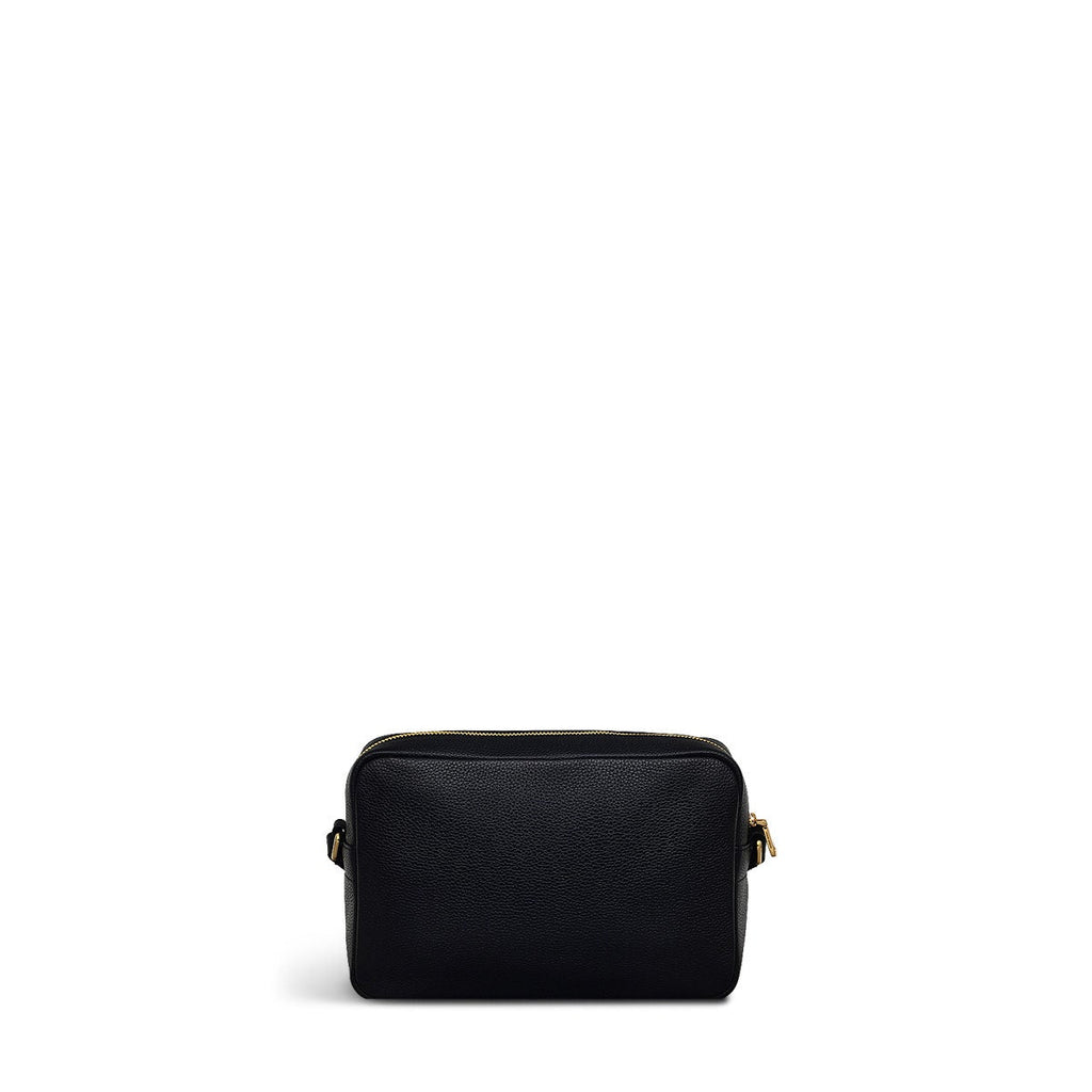 Sandler Way Leather Mini Zip Around Crossbody Bag in Black - 110491