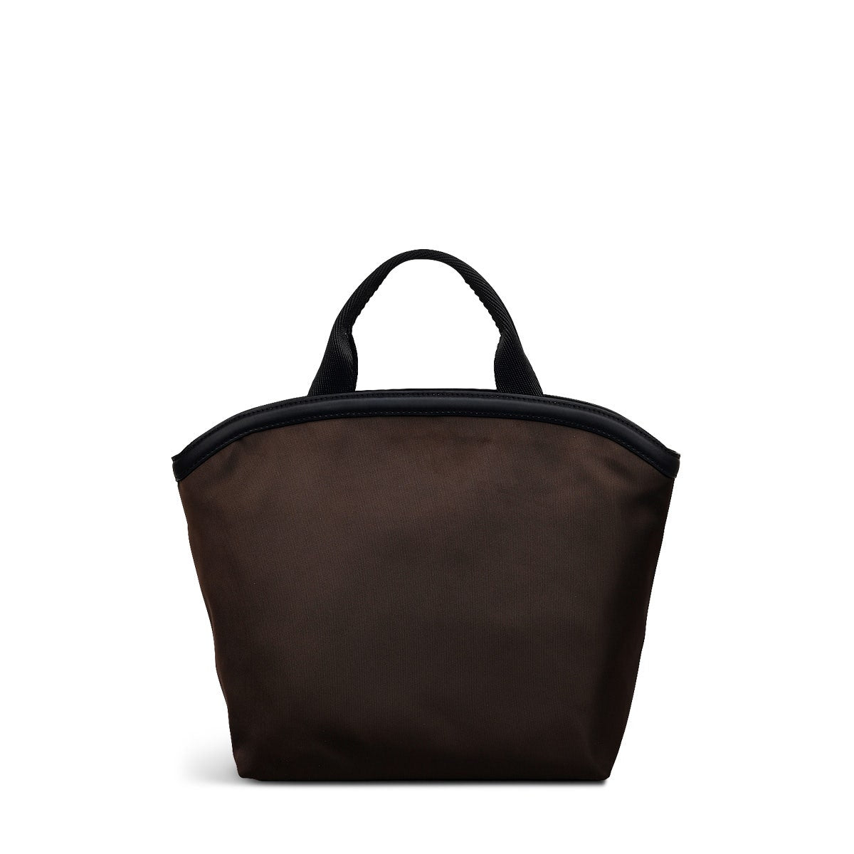 Aldwych Mews Fabric Medium Ziptop Grab Bag in Dark Oak - 110502