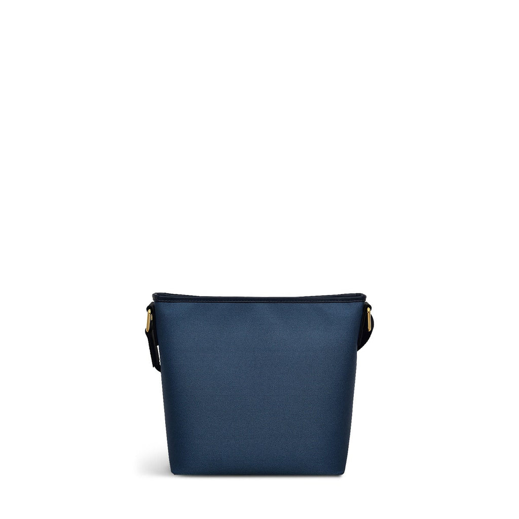 Addison Row Fabric Medium Ziptop Crossbody Bag in Uniform - 110507