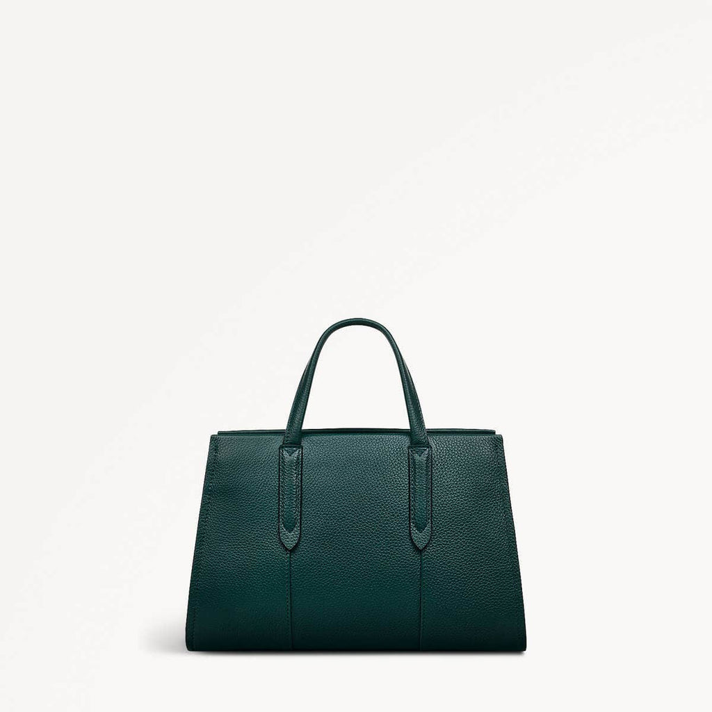 Arlington Court Leather Small Zip Around Grab Bag in Wellington - 110513