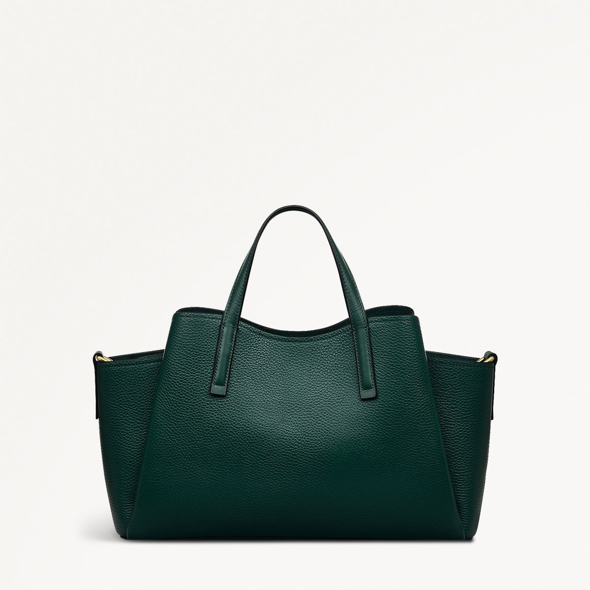 Blake Gardens Leather Large Ziptop Grab Bag in Wellington - 110527
