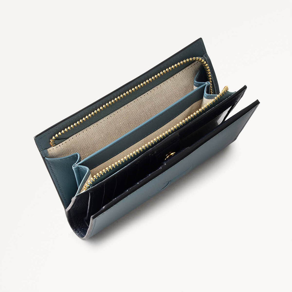 Puffy Radley - Protect Leather Medium Bifold Wallet in Uniform - 110538