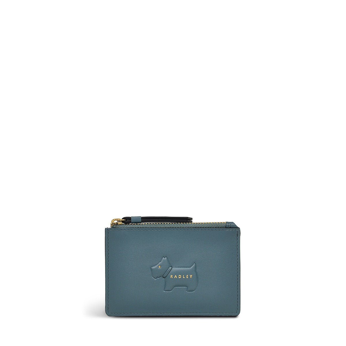 Puffy Radley Leather Small Ziptop Coin Purse in Uniform - 110543