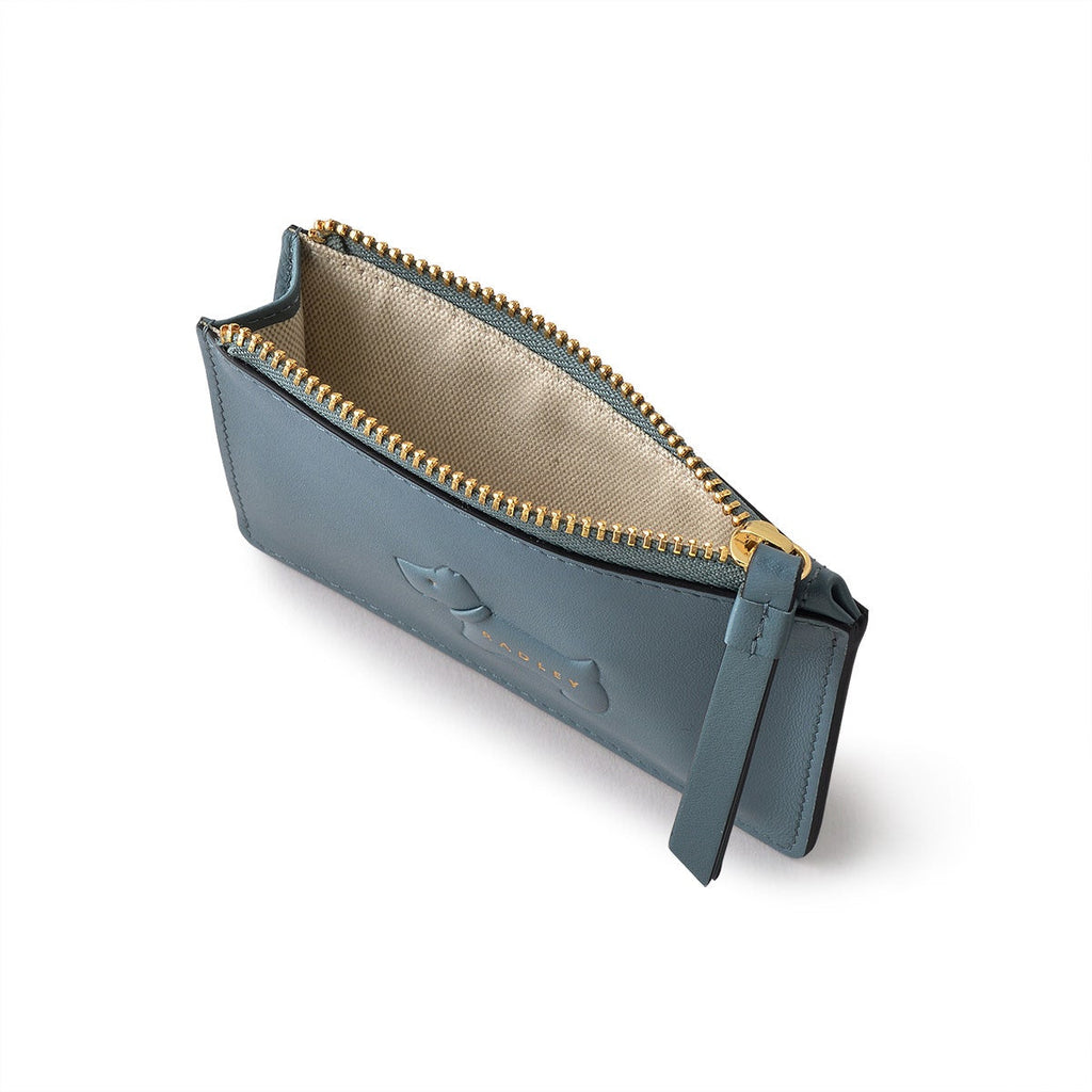 Puffy Radley Leather Small Ziptop Coin Purse in Uniform - 110543
