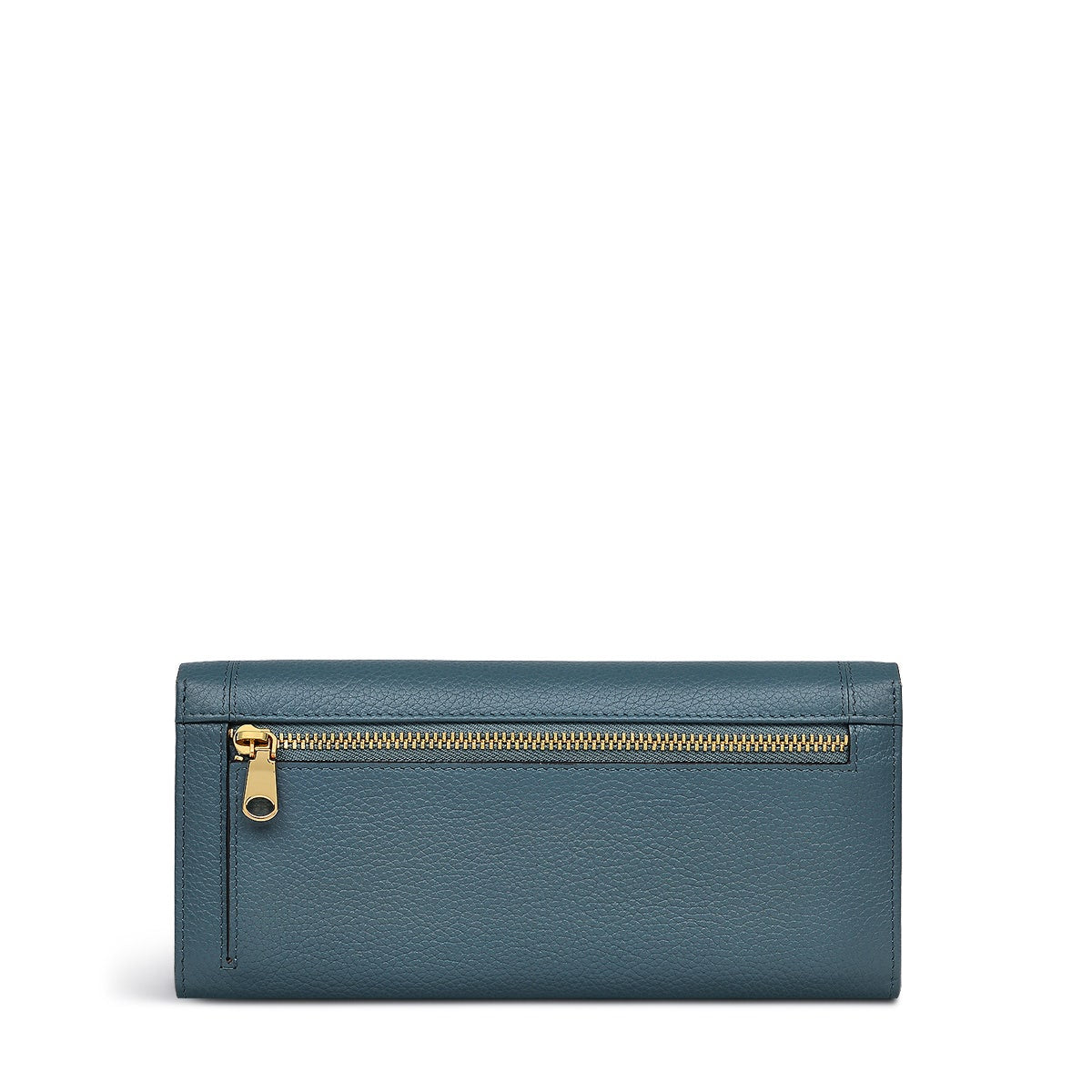 Provence Avenue Leather Large Flapover Wallet in Uniform - 110555