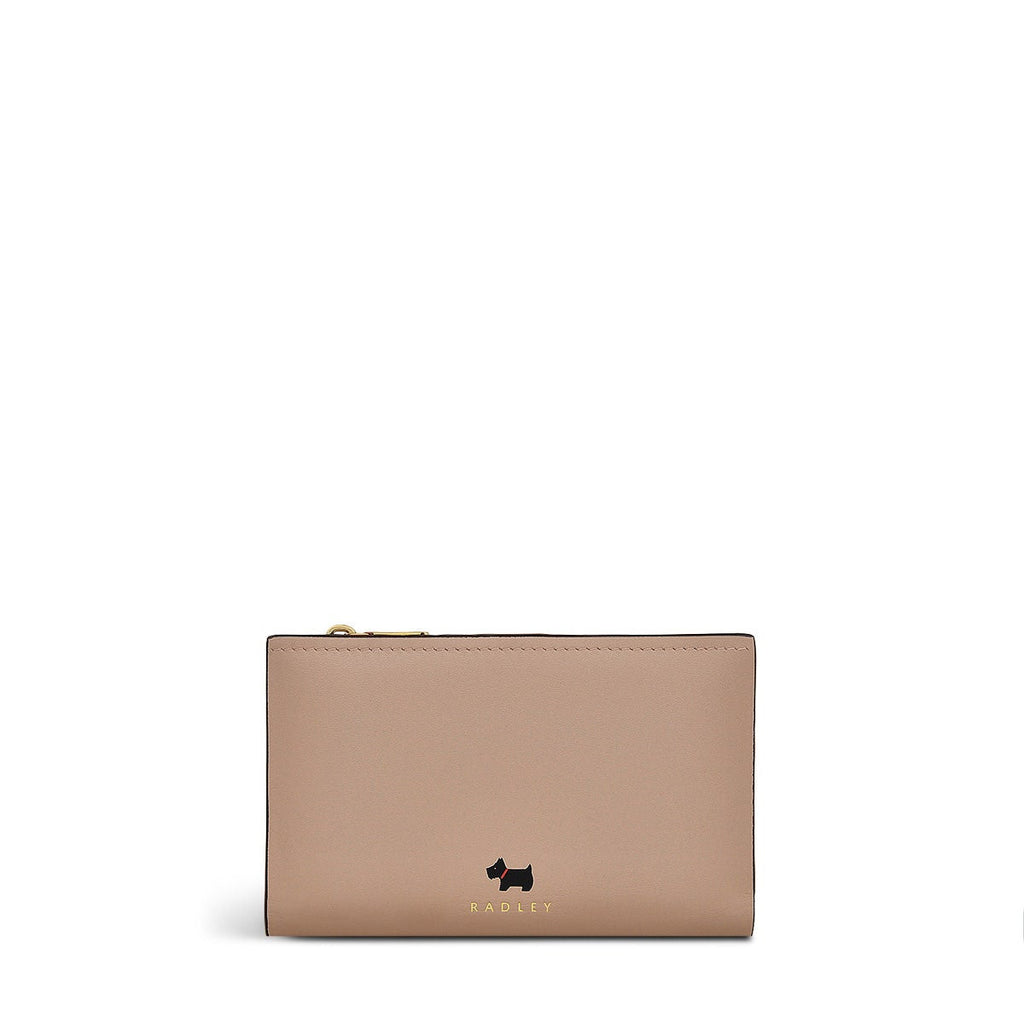 Radley Heartland Leather Medium Bifold Wallet in Silt - 110567