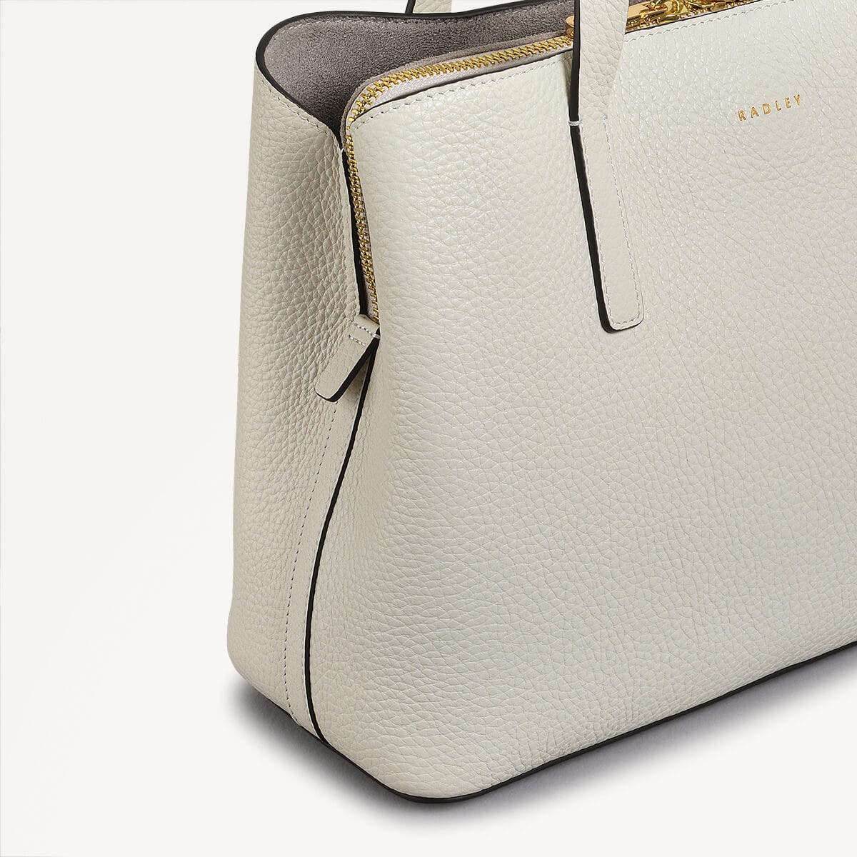 Chalk Medium Ziptop Grab Bag | Dukes Place AW25 | Radley London