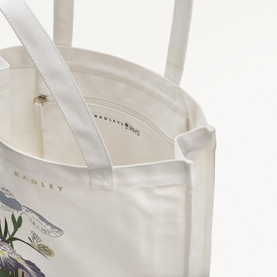 RHS SS25 Fabric Medium Open Top Tote in Natural - 110635