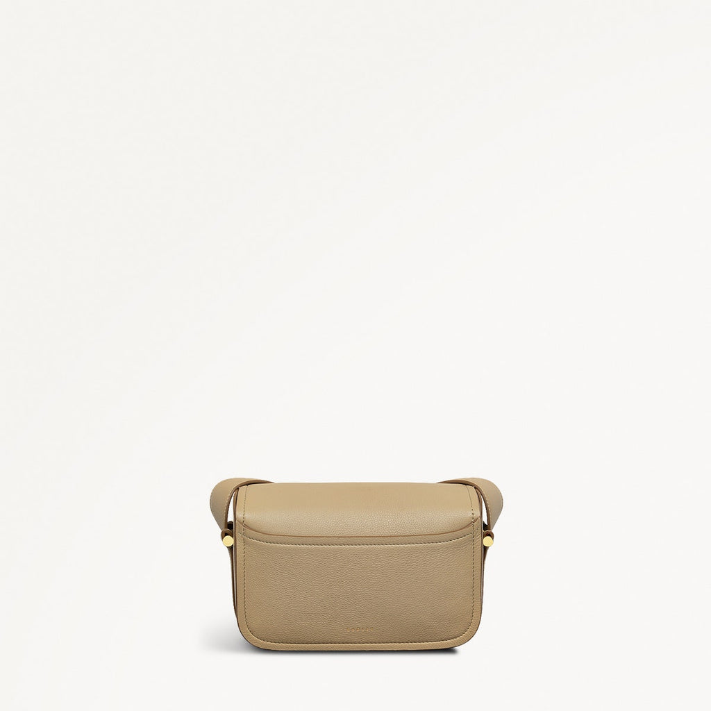 BATHURST MEWS MEDIUM FLAPOVER CROSS BODY STONE