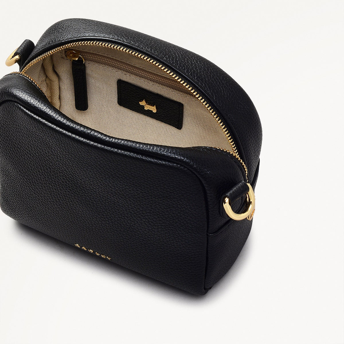 The Daily Small Zip Around Cross Body Black - 112023