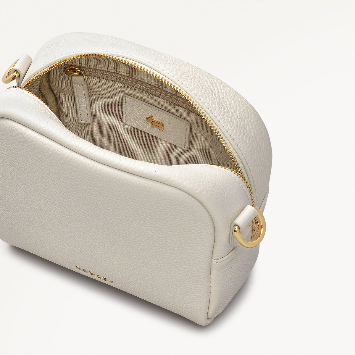 The Daily Small Zip Around Cross Body Chalk - 110732