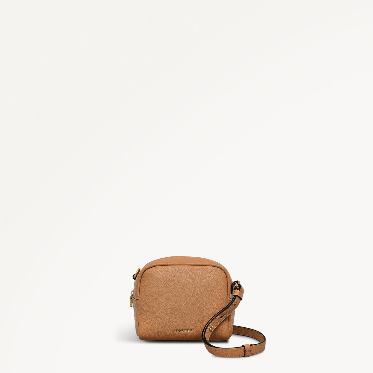 The Daily Small Zip Around Cross Body Dark Butter - 110734