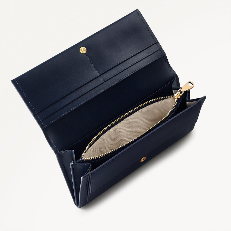 HERITAGE LANE LARGE FLAPOVER MATINEE INK