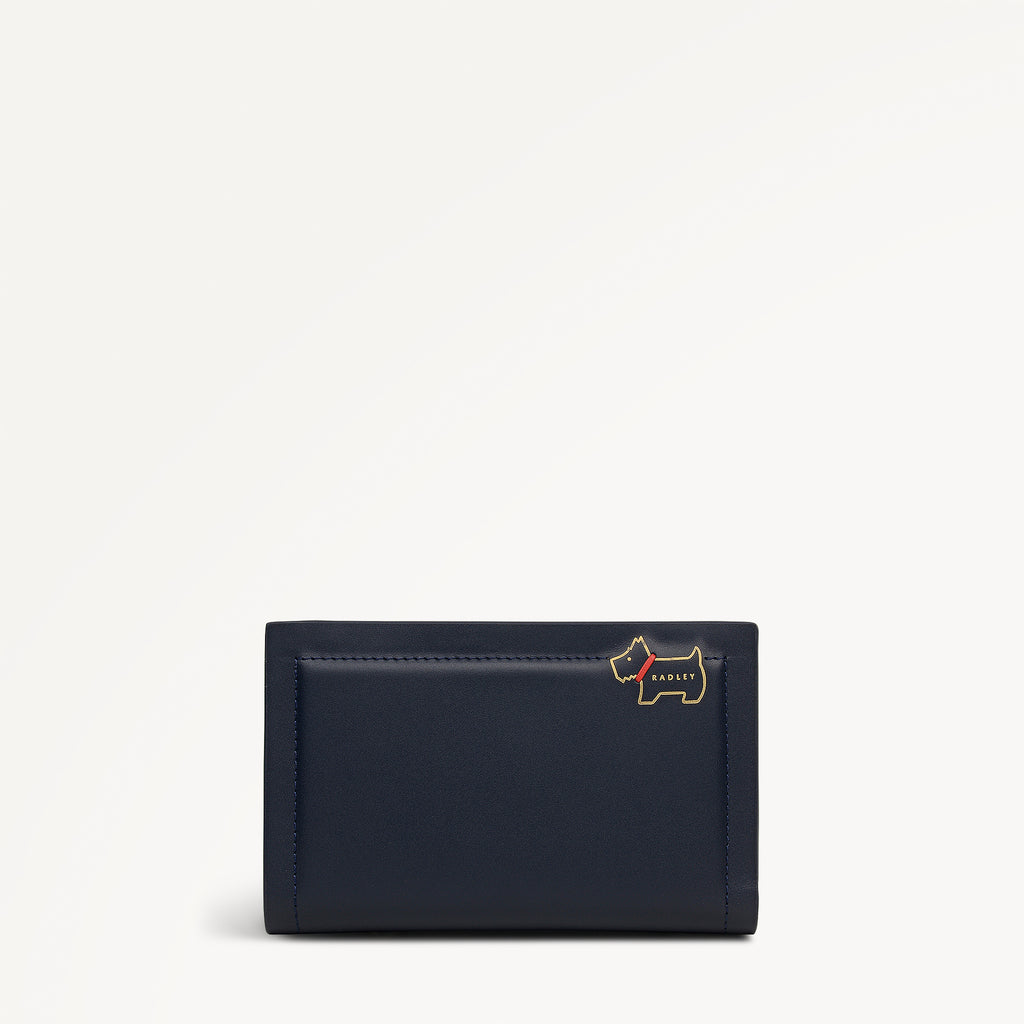 Heritage Lane Leather Medium Bifold Wallet in Ink - 110746