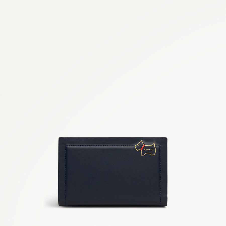 HERITAGE LANE MEDIUM BIFOLD PURSE INK