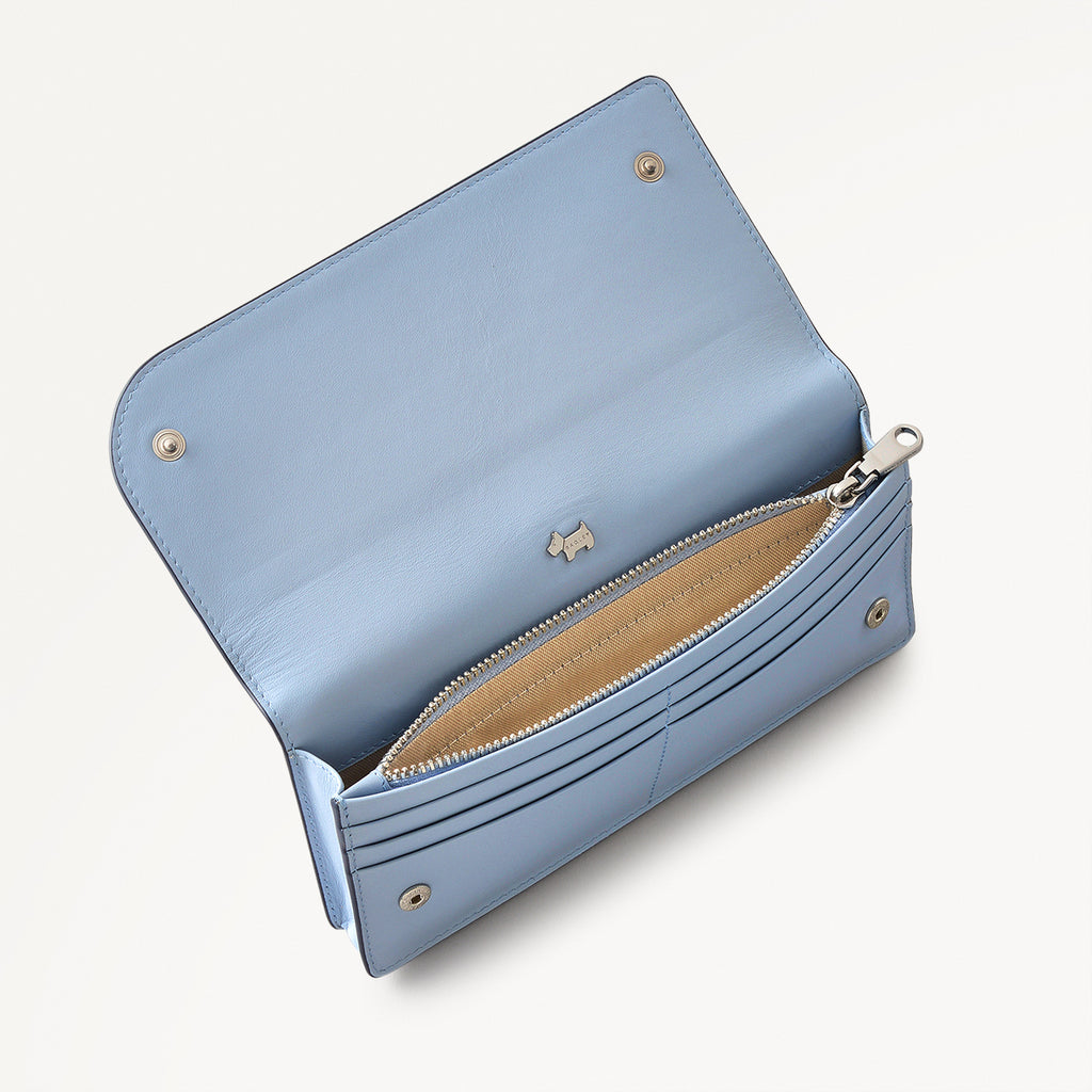 Pockets Large Bifold Matinee Smoke Blue - 110754