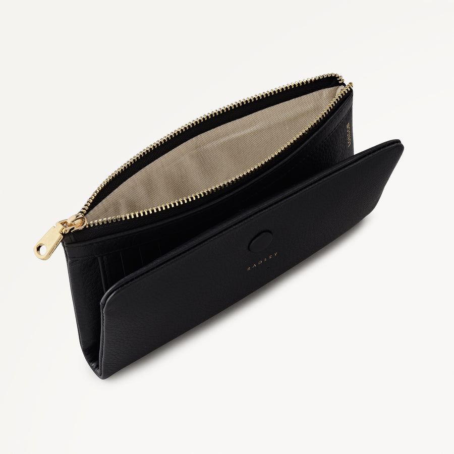 Mallow Street Leather Large Bifold Wallet in Black - 110763