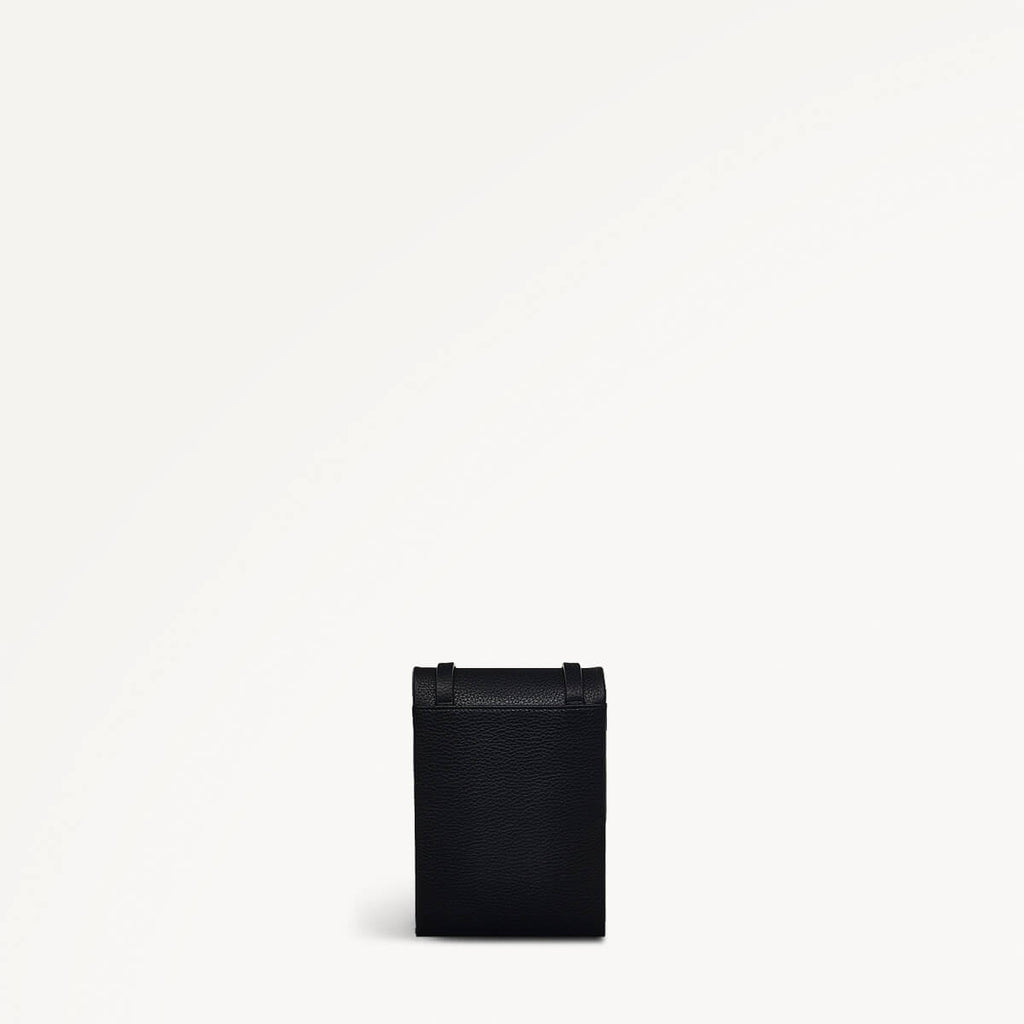 Mallow Street Leather Medium Phone Cross Body in Black - 110770