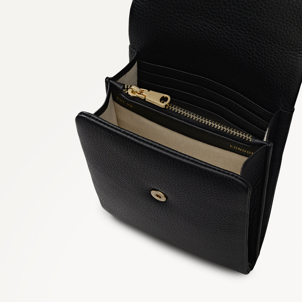 Mallow Street Medium Phone Cross Body Black - 110770
