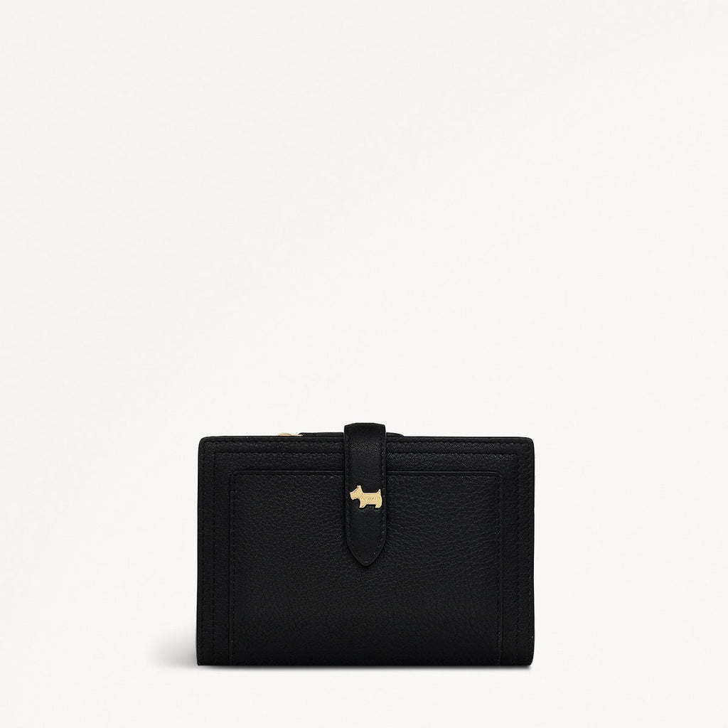 Willis Street Leather Medium Bifold Wallet in Black - 110782