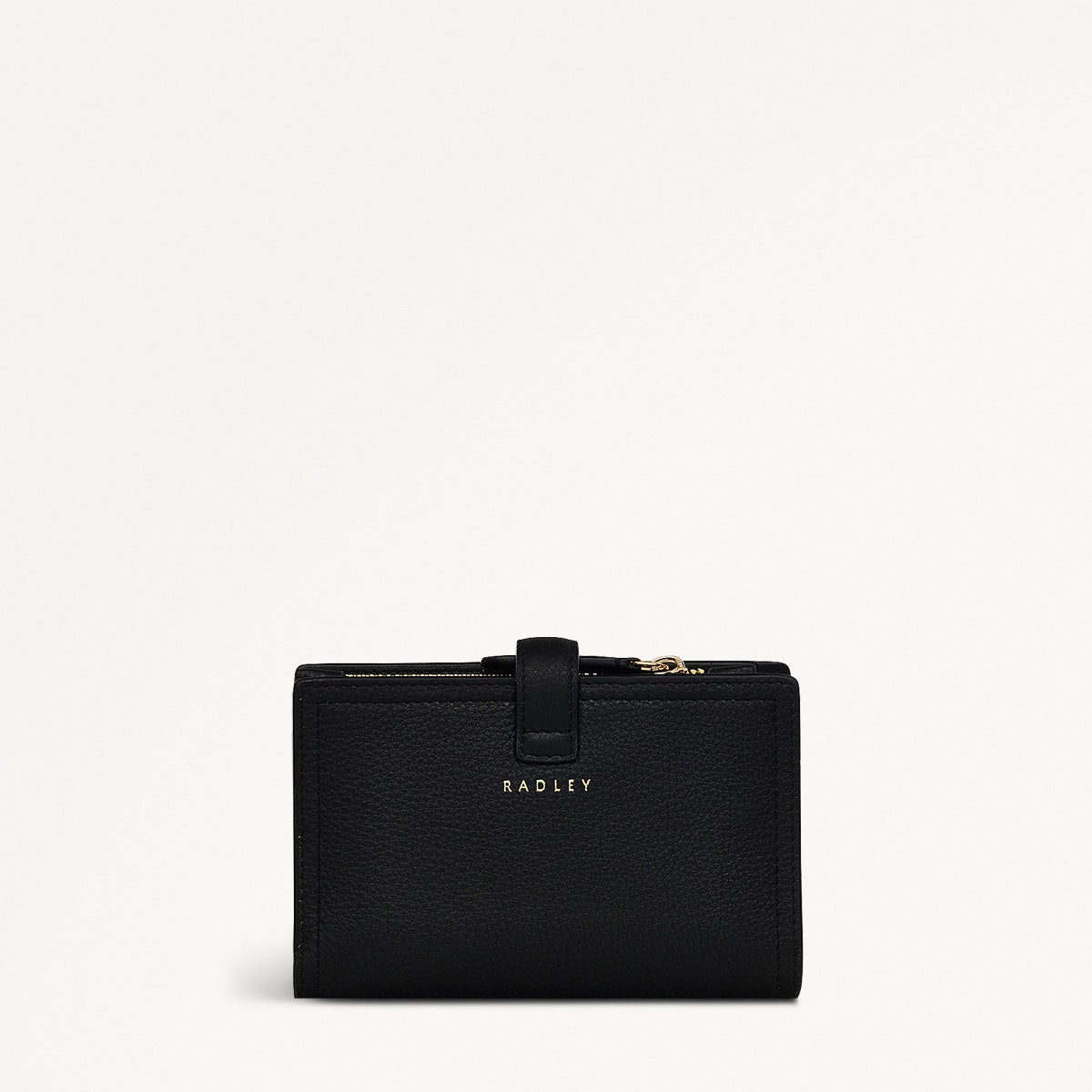 Willis Street Leather Medium Bifold Wallet in Black - 110782