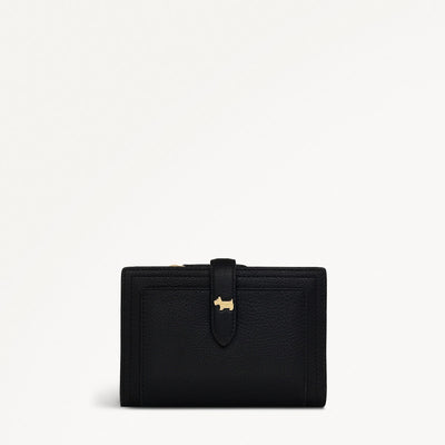 Willis Street Leather Medium Bifold Wallet in Black - 110782