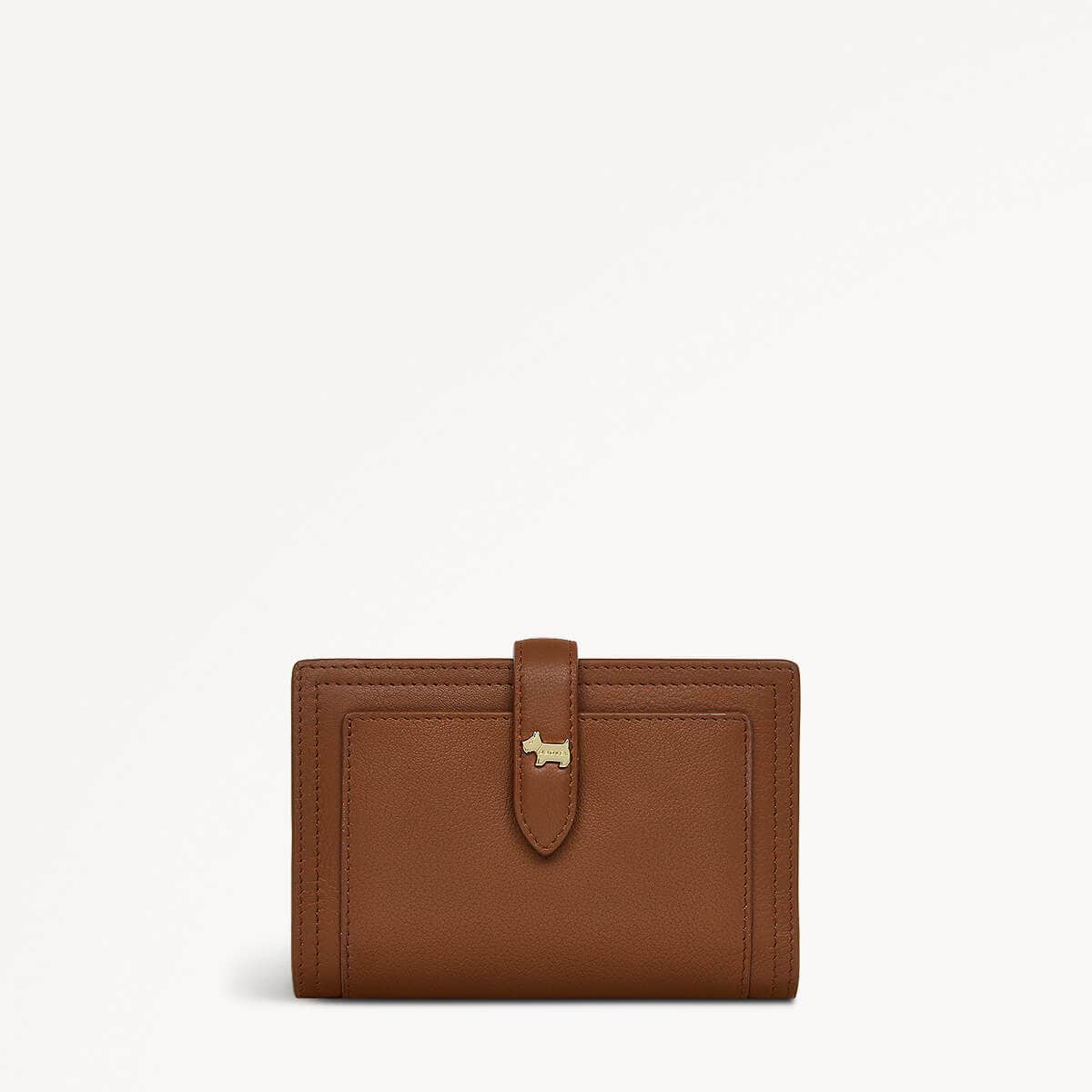 Willis Street Leather Medium Bifold Wallet Saddle