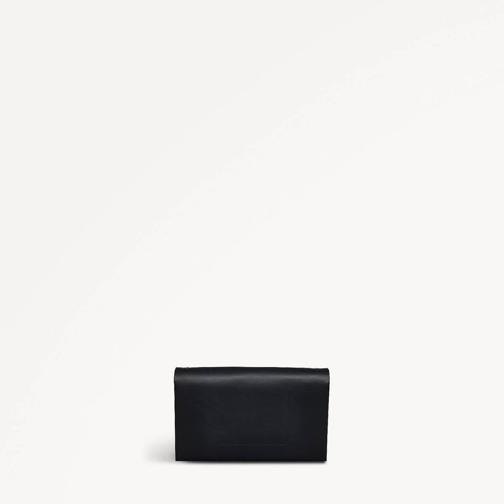 The Kensal Leather Large Phone Cross Body in Black - 110786
