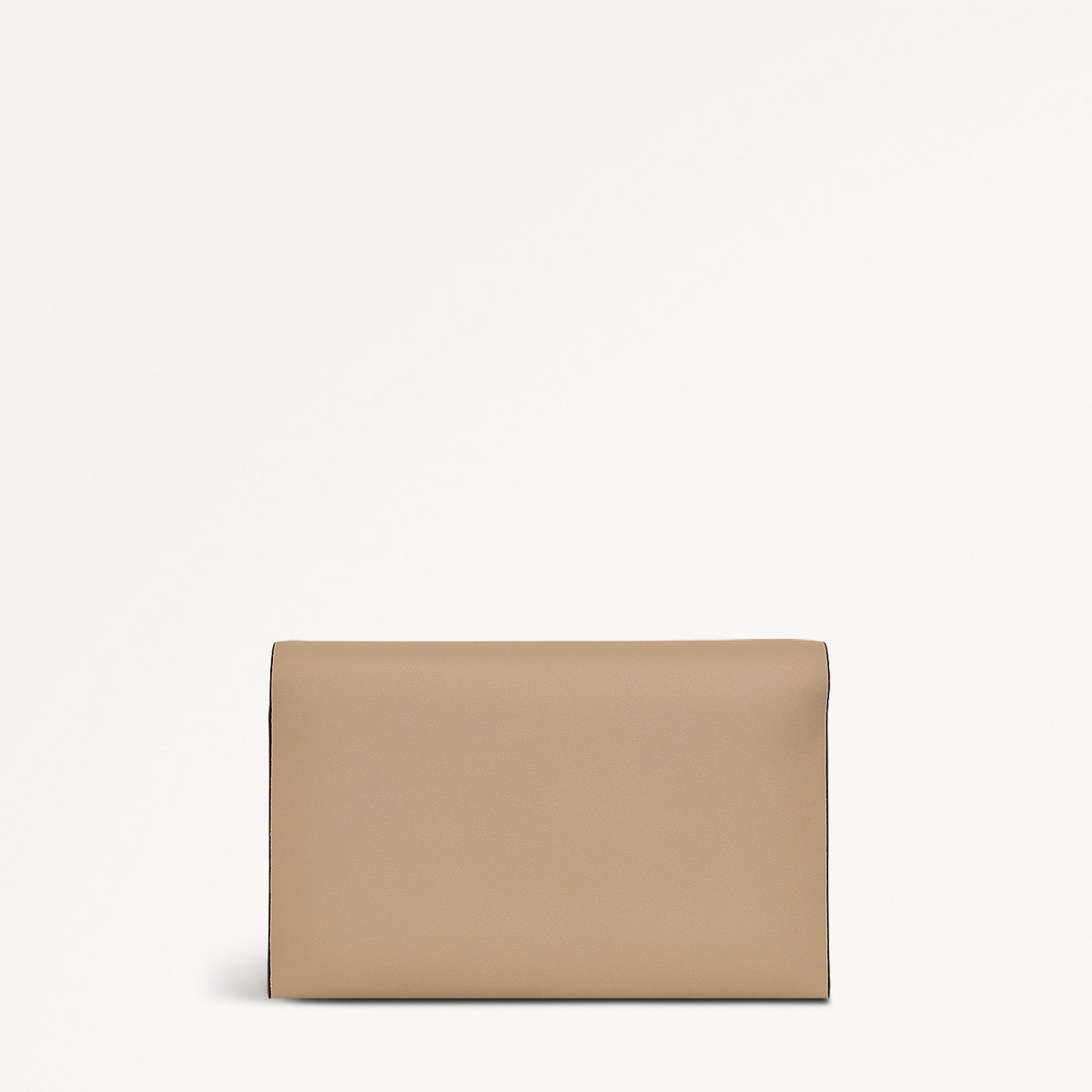 Garden Wanderer Leather Medium Flapover Wallet in Stone - 110796