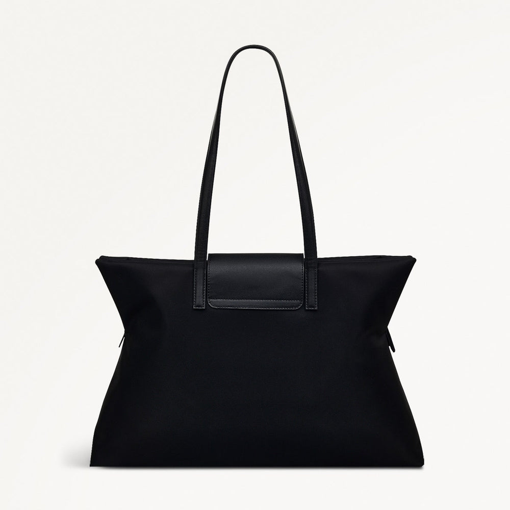 Pocket Essentials Medium Ziptop Tote Black - 110821