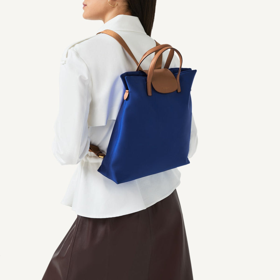 Pocket Essentials Medium Ziptop Backpack Yves Blue - 110825