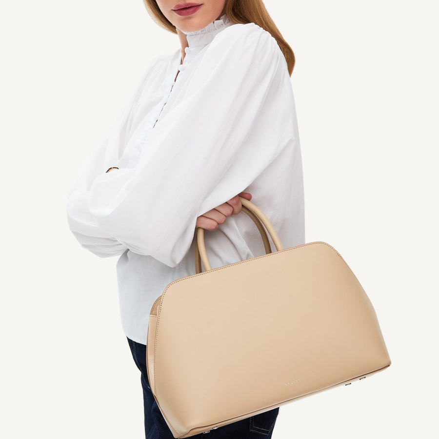 Liverpool Street Medium Ziptop Grab Stone - 110830