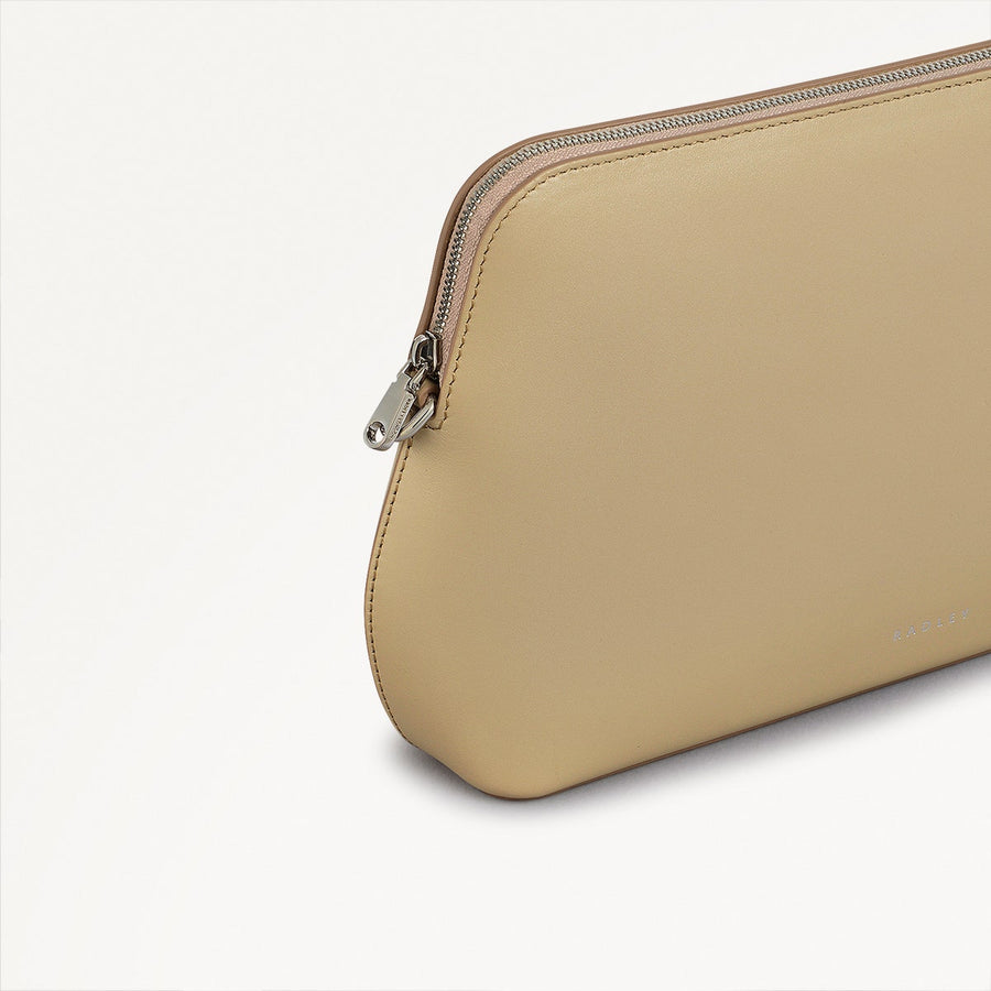 Liverpool Street Medium Ziptop Cross Body Stone - 110831