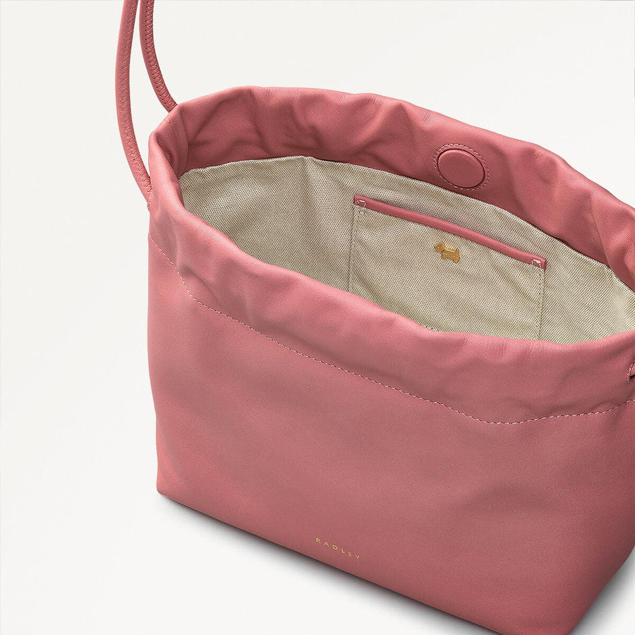 Blake Mews Medium Open Top Cross Body Sienna Pink - 110835