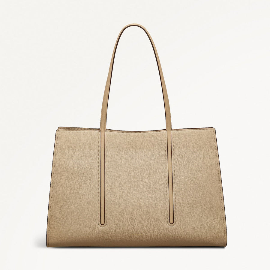 Portland Place Large Open Top Tote Stone - 110837