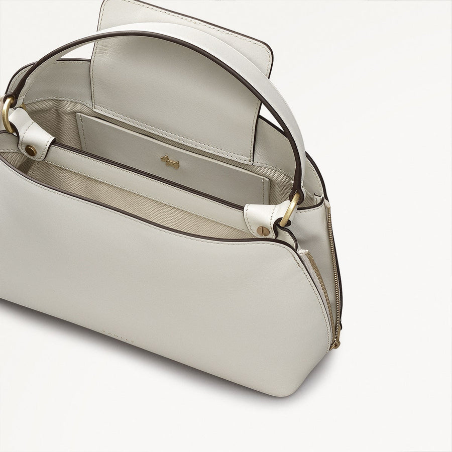 Liverpool Street Small Open Top Grab Chalk - 110839