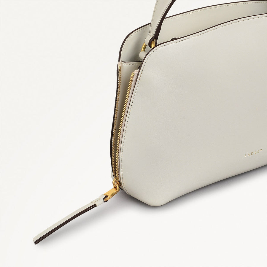 Liverpool Street Small Open Top Grab Chalk - 110839