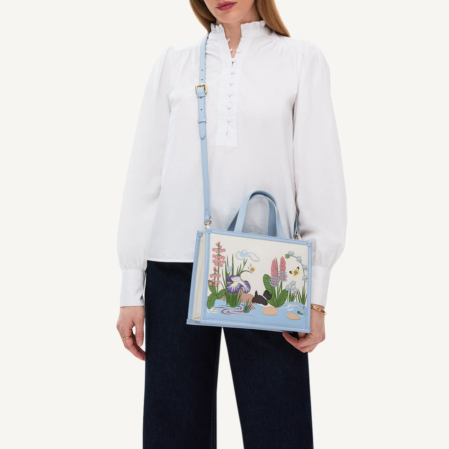 Rhs Ss25 Small Ziptop Grab Chalk - 110847